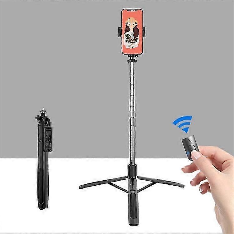 CYKE Q05 Selfie Stick Tripod 158cm Extendable BT Remote Handheld Floor Stand For Live Streaming Phot