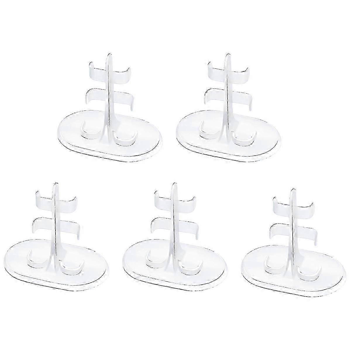 5pcs Small Doll Stands for Displaying Dolls