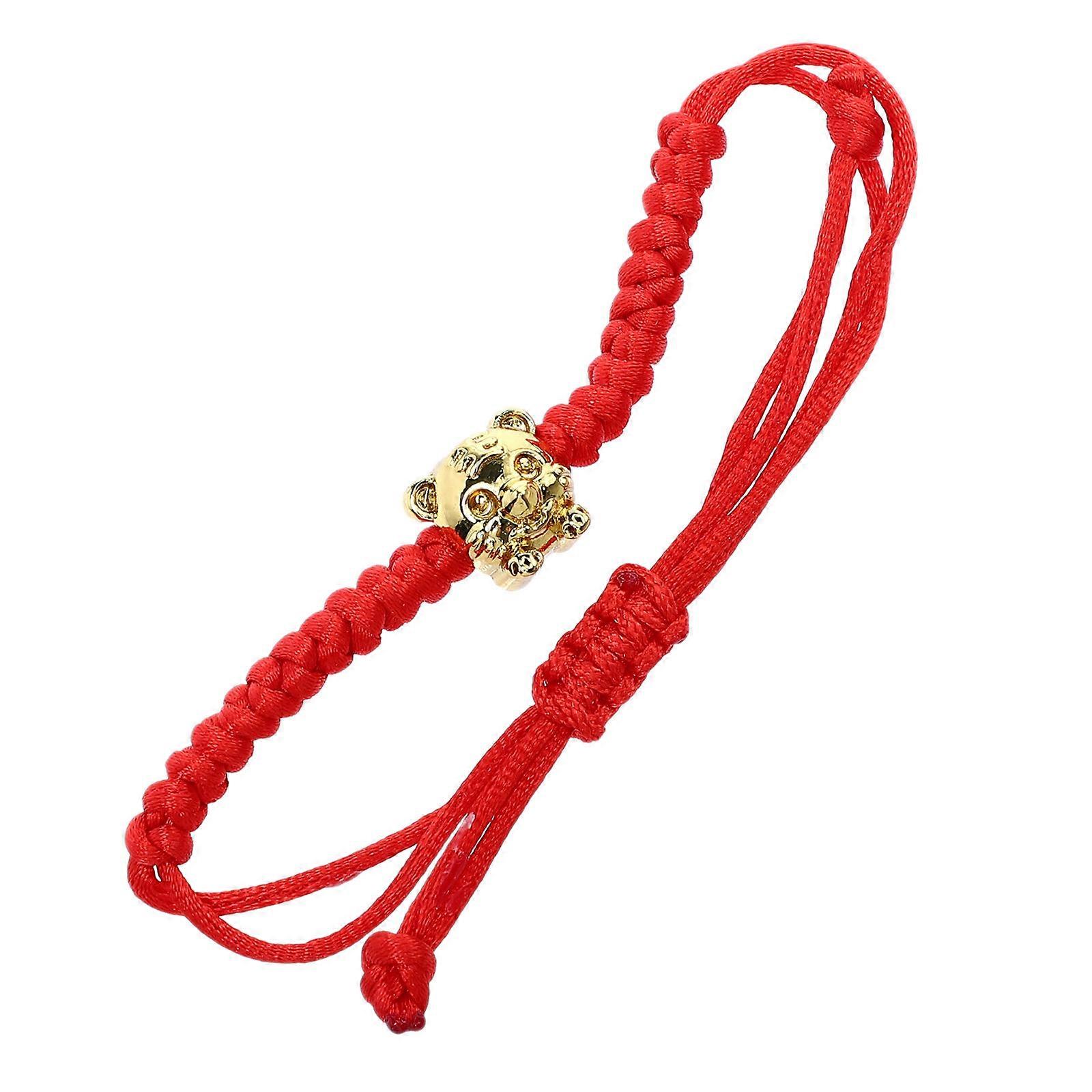 Tiger Year Red String Bracelet for Protection Red Knot Bracelet