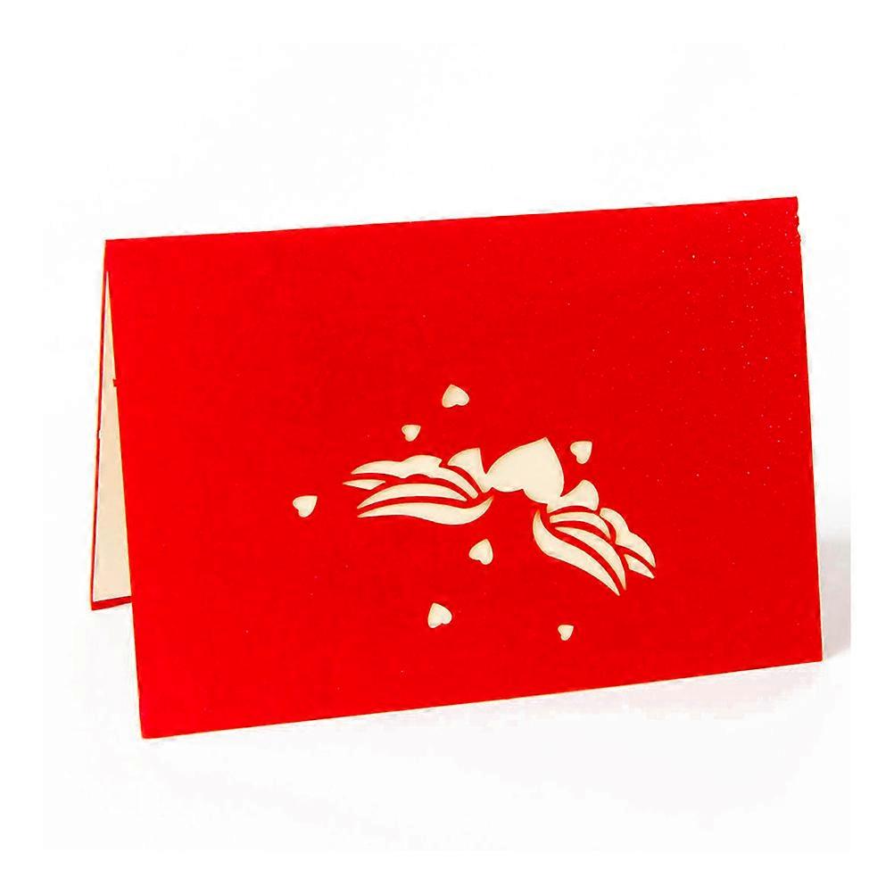 Hearts 3D Handmade for Greeting Use