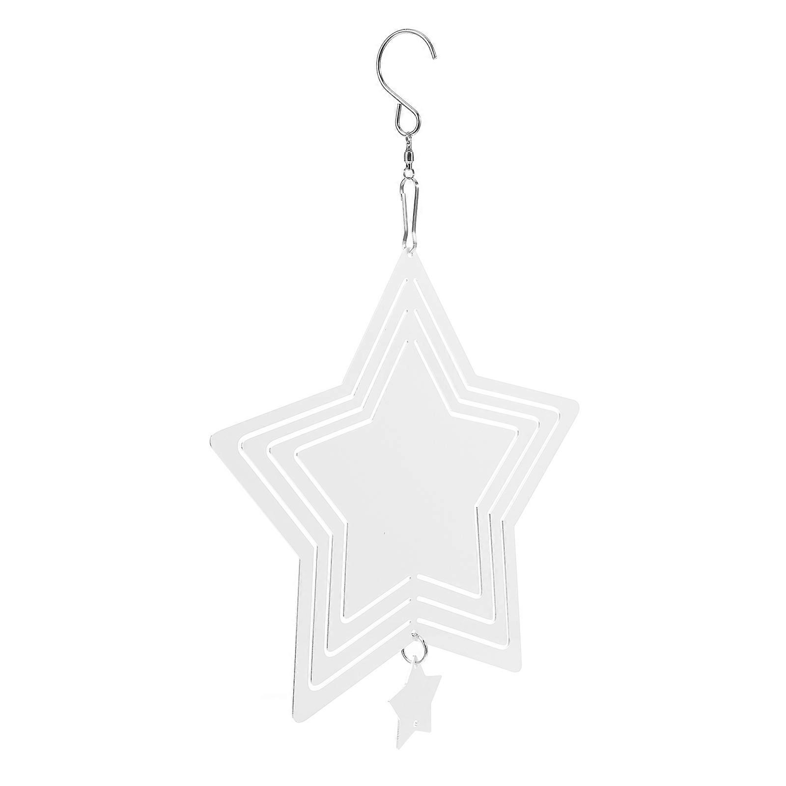 Aluminum Wind Spinner Decoration For Yard And Patio Ideal For Bird Decor With Sublimation Printing Function 1Pcs