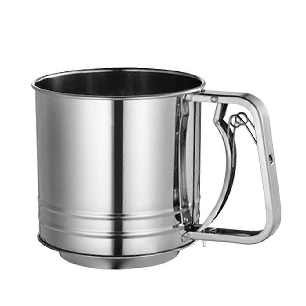 Sifting Strainer Stainless Steel Flour Sieve for Baking Use 3Pcs Pack