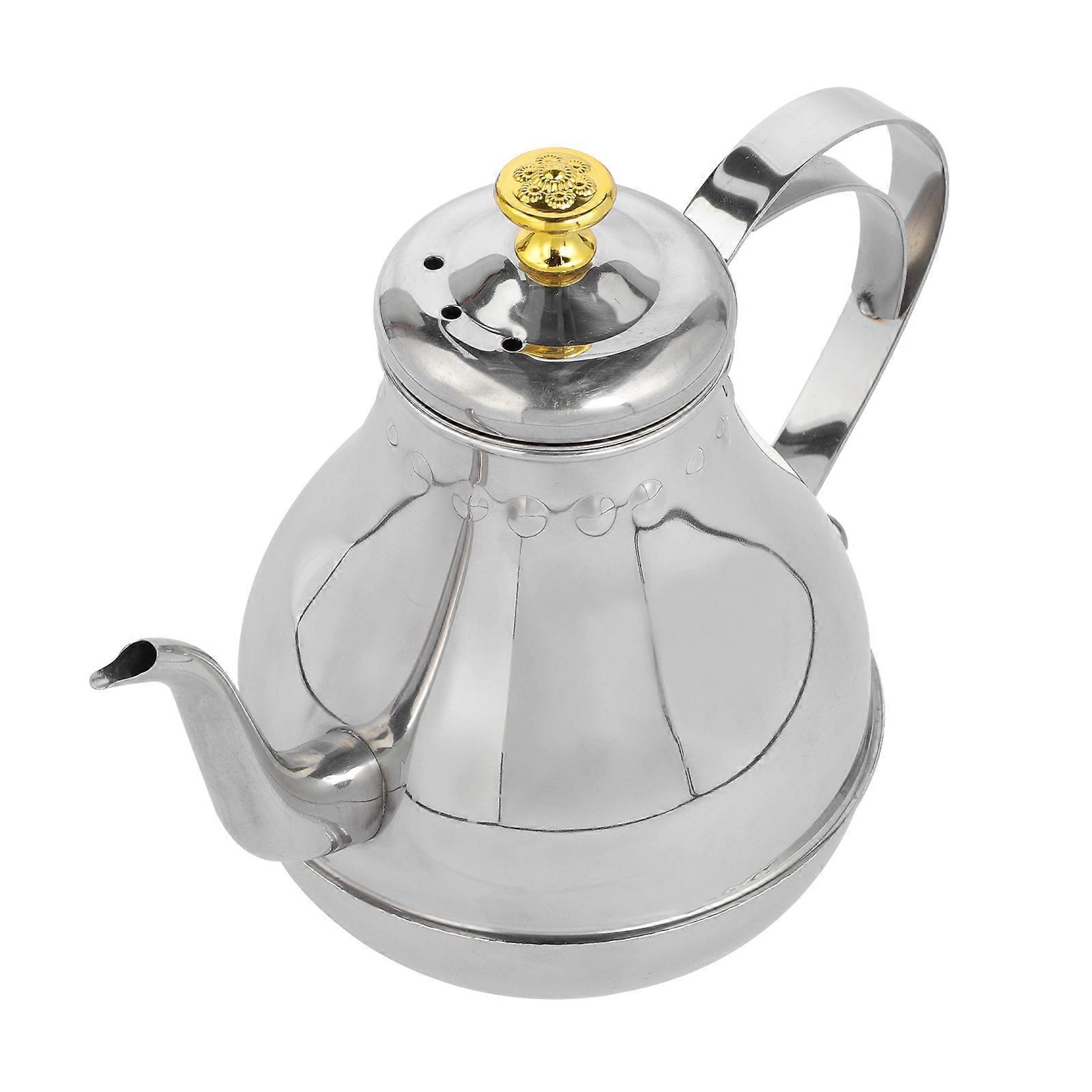 Practical Household Teakettle for Water Boiling 1Pcs Stainless Steel Kettle