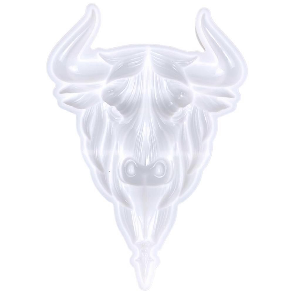 Ox Head Shaped Epoxy Silicone Mold 4Pcs Suitable For DIY Enthusiasts To Create Home Decoration