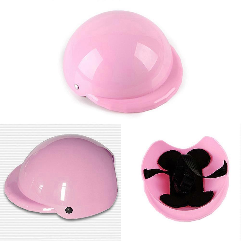 Dog Plastic for Adjustable Fit 2Pcs Pink Pet Accessories