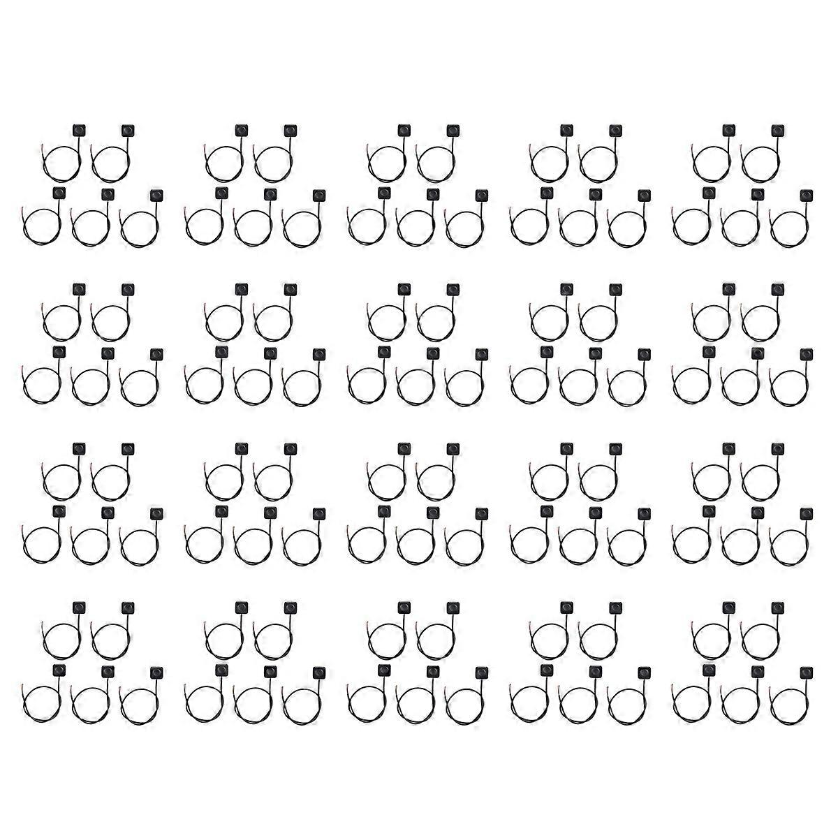 5Pcs Momentary Switch Momentary Push Button ON Off Switch 12V 24V