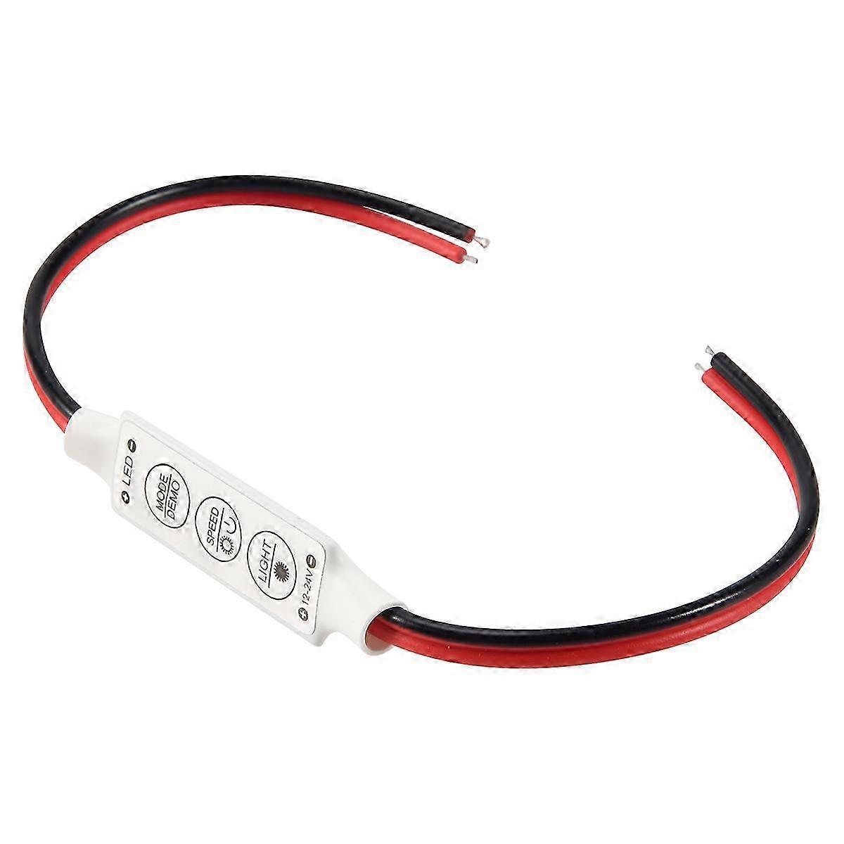 12A LED Dimmer Controller for 12V-24V Monochrome LED Strips