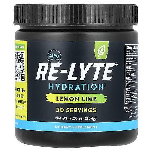 Redmond, Re-LyteÂ® Hydration, Lemon Lime, 7.2 oz (204 g)