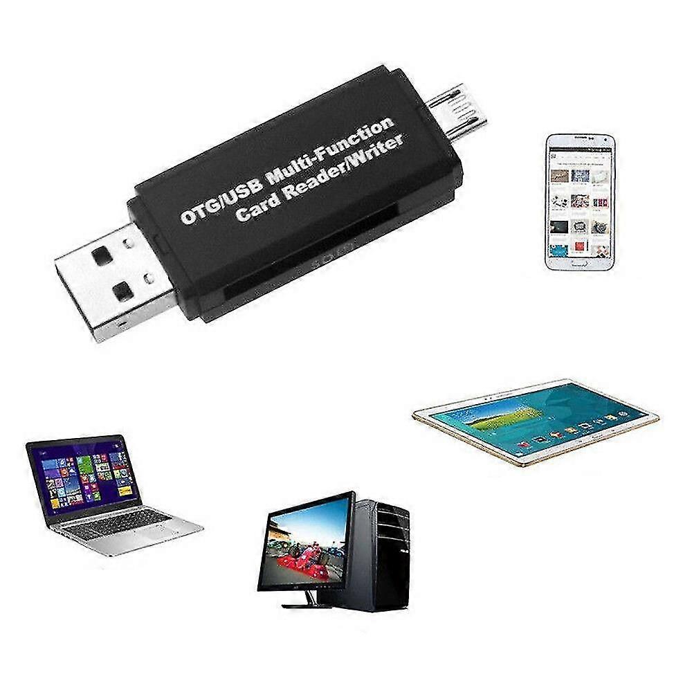 Usb 3.0 Sd Memory Card Reader Sdhc Sdxc Mmc Micro Mobile Adapter T-flash New