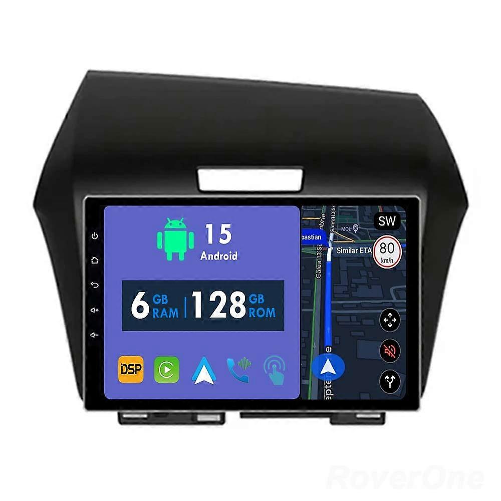 Car Radio 6G+128G CarPlay GPS Navigation Head Unit for Honda Jade 2015 - 2020 Android Auto Bluetooth Stereo Touch Screen