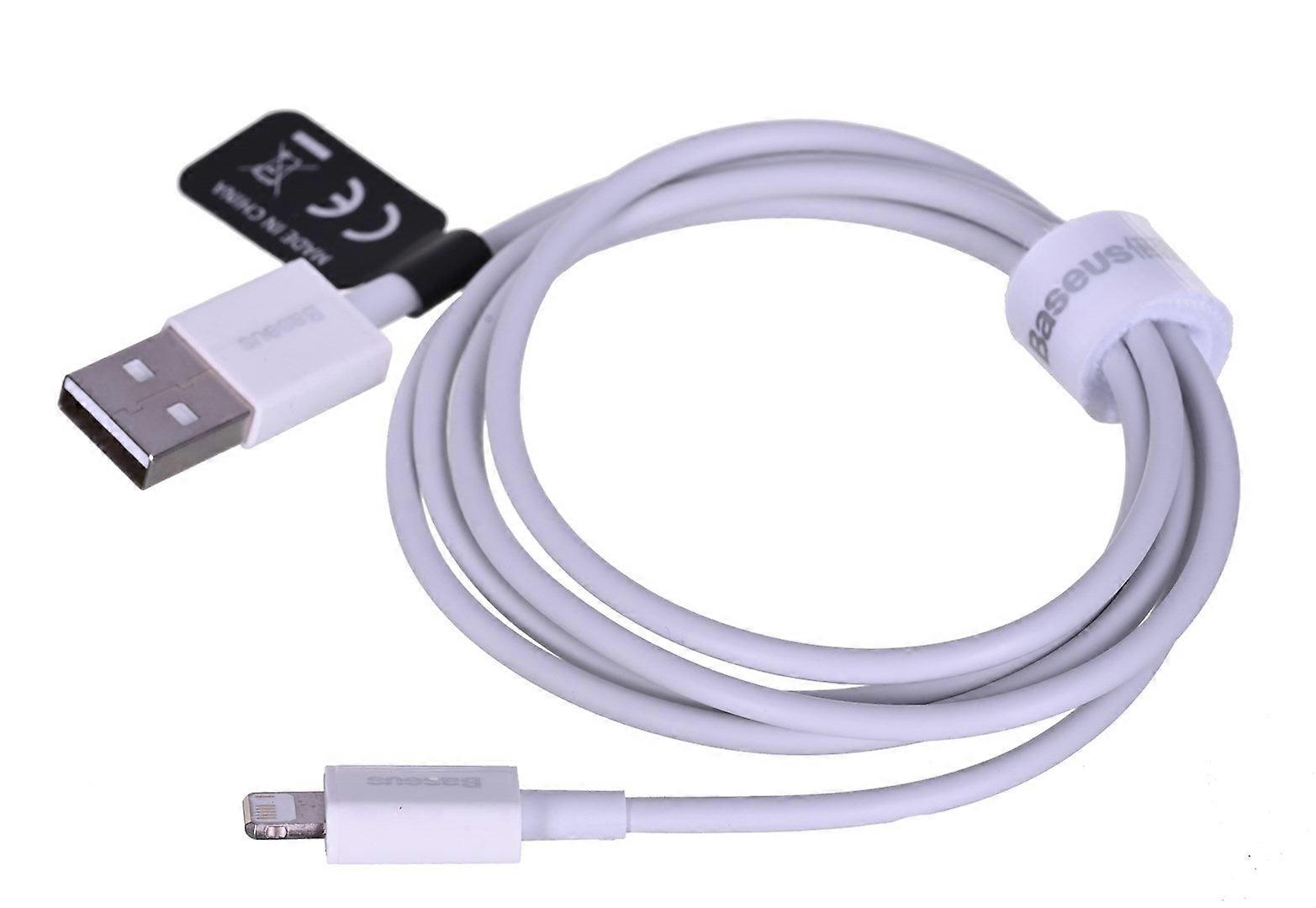 Baseus Calys-a02 Mobile Phone Cable White 1 M Usb A Lightning