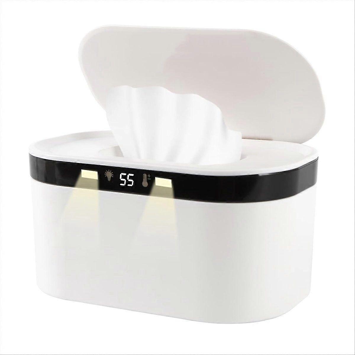 Baby Wipe Warmer, Wet Wipe Warmer 5 Modes of Temperature Heating Control Dual Heat for Baby'S Comfo