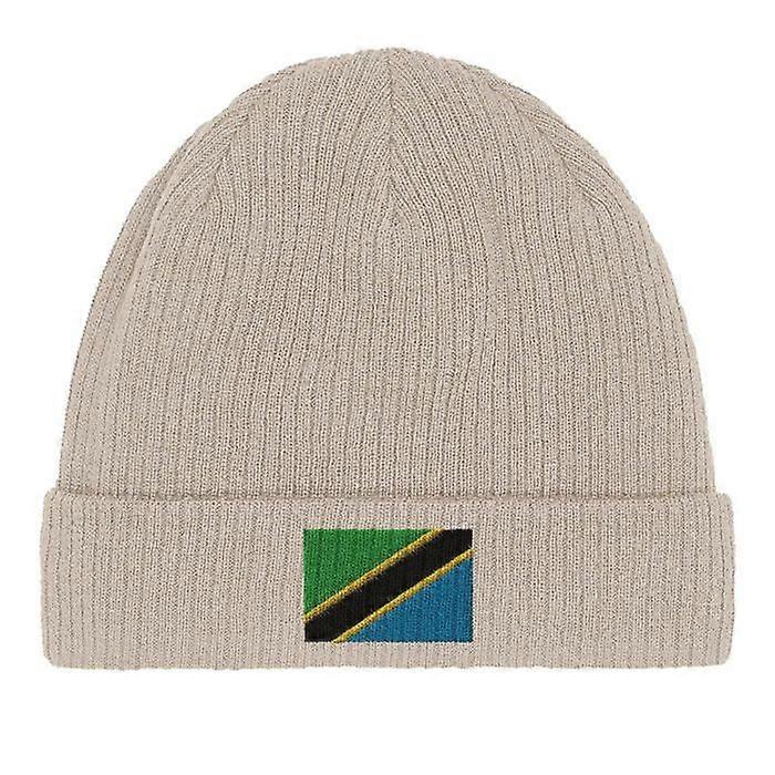 Tanzania Flag Cap in Beige
