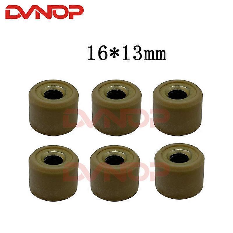 גלגלת מצמד כונן אופנוע וריאטור משקל רולר מצמד להונדה WH100 GCC100 SCR100 חלקי חילוף 16x13 מ"מ 8 גרם 10 גרם