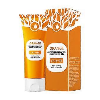 Orange Enzymes Exfoliating Brightening Gel Moisturizing Smoothing Tighten Pores Whitening Brightening Exfoliating Peeling Gel 100g