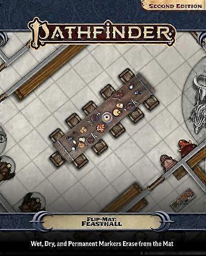 Pathfinder Flipmat Feasthall by Stephen RadneyMacFarland Book Book
