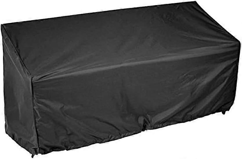 Protective cover for garden bench seats