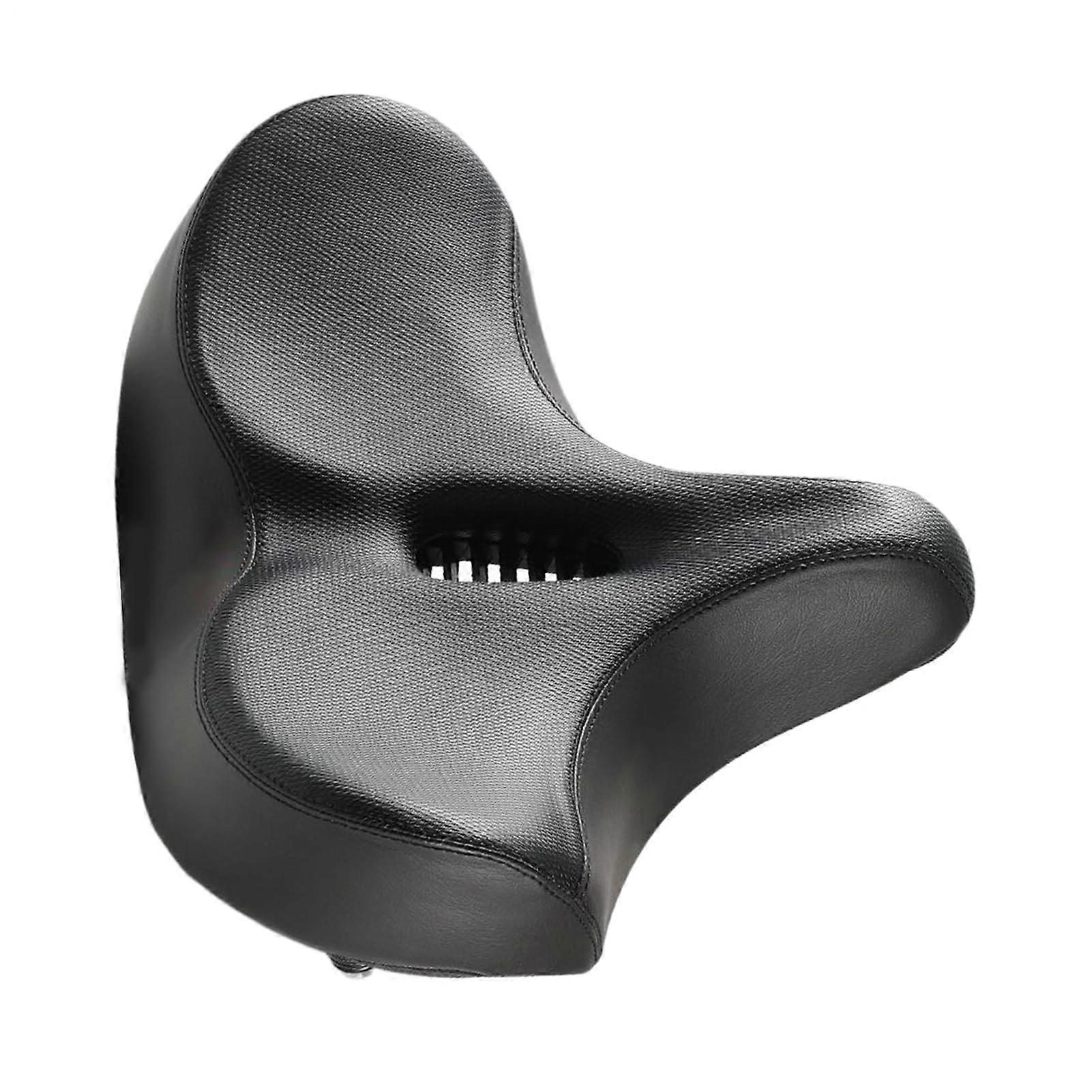 Seat for Bike  PU ShockAbsorbing Saddle  Breathable Cushion Pad For Exercise Biking And Commuting