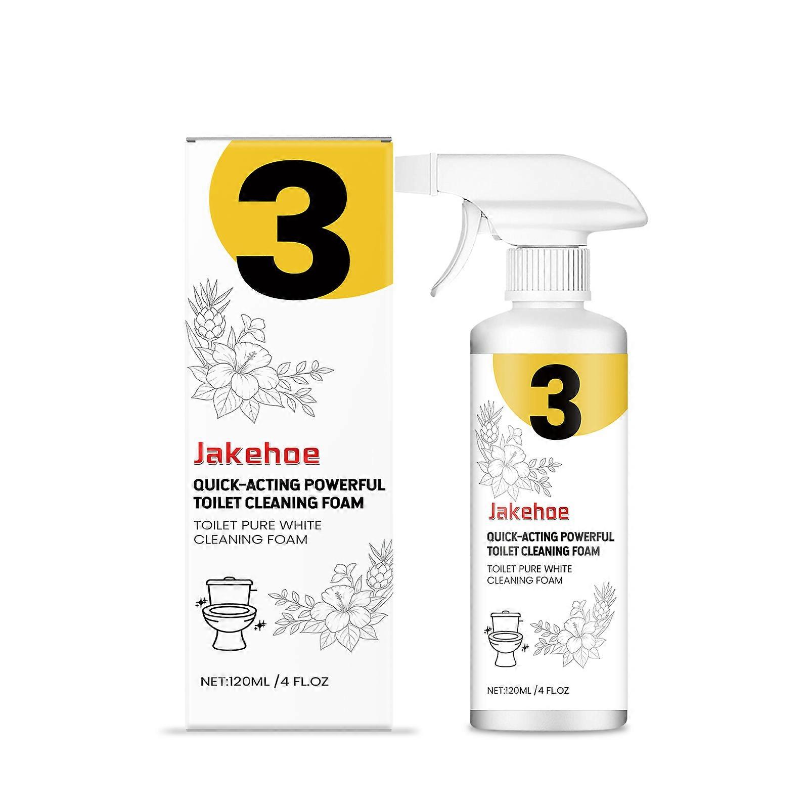 Jakehoe Toilet Decontamination Cleaner Gently Dissolves Stains And Removes Odor Clean Fresh Glazed Gloss Protection