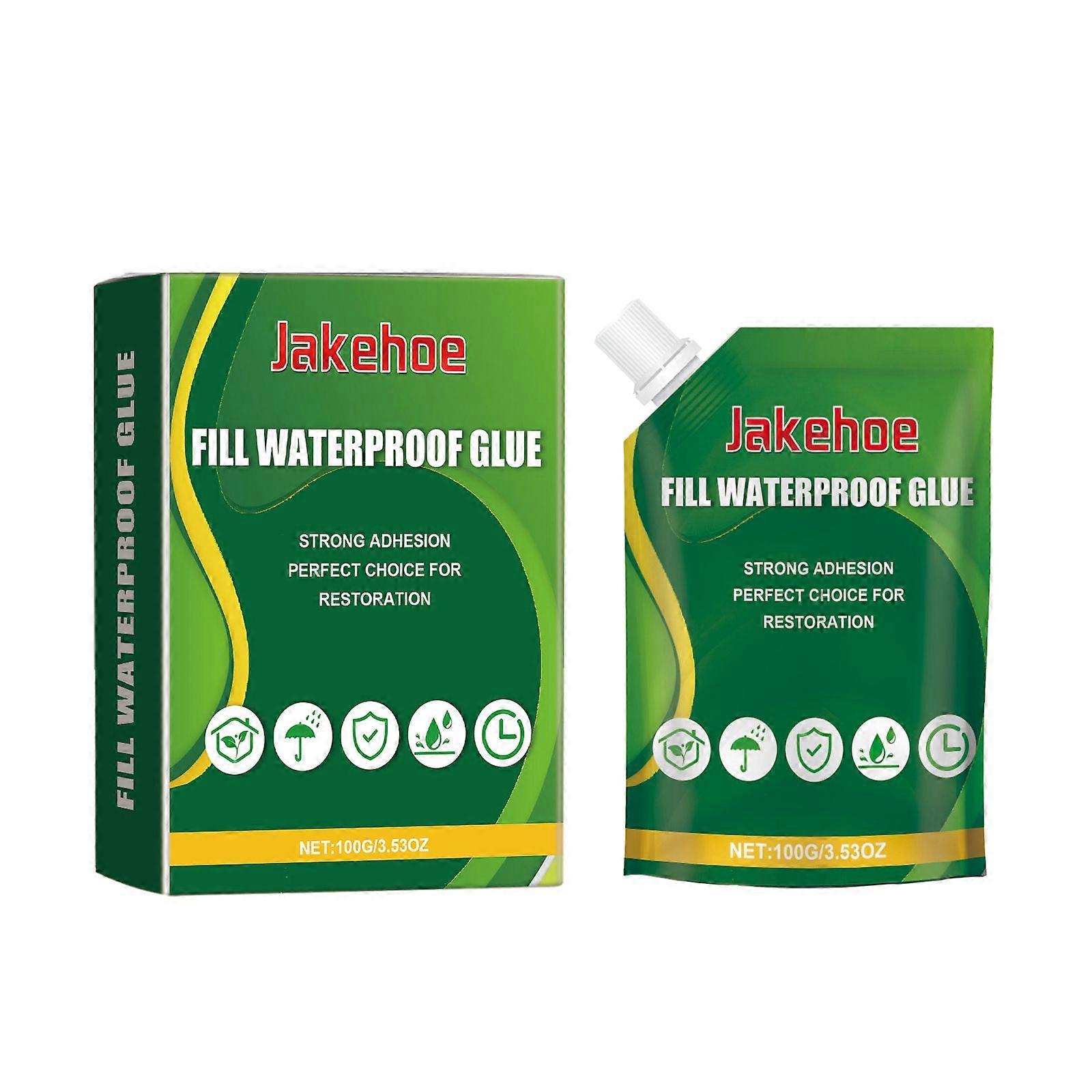 Jakehoe Waterproof Filling Adhesive Is A Must-Have For Home Maintenance. It Cures Quickly And Is Durable