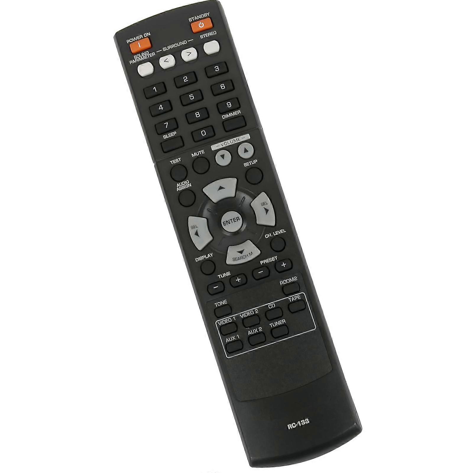 Replacement Remote Control Plastic Texture Suitable for RC133 RD7405HDR RD7405 Various Models Not Programming Needed Multicolor