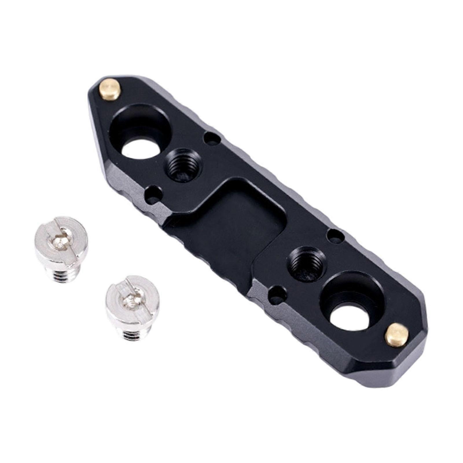 Quick Install FX3 FX30 Cold Shoe Mounting Bracket 1/4 Rail Aluminum Multi Accessory Camera Adapter Multicolor