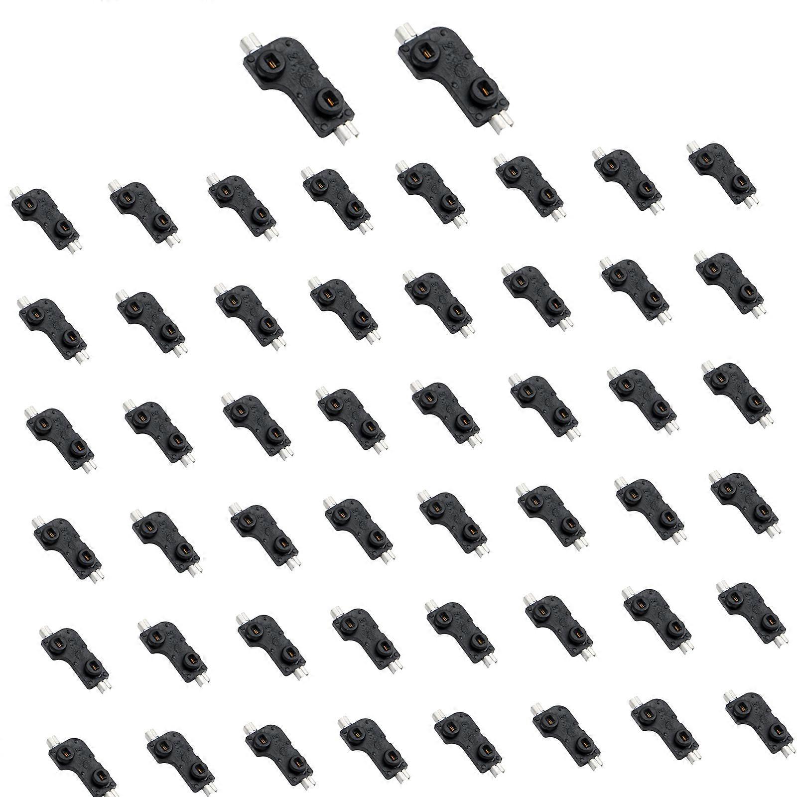 50pcs Hot-swappable PCB Socket CPG151101S11 Hot Plug PCB Socket Universal for Mechanical Keyboard DIY PCB Accessories Multicolor