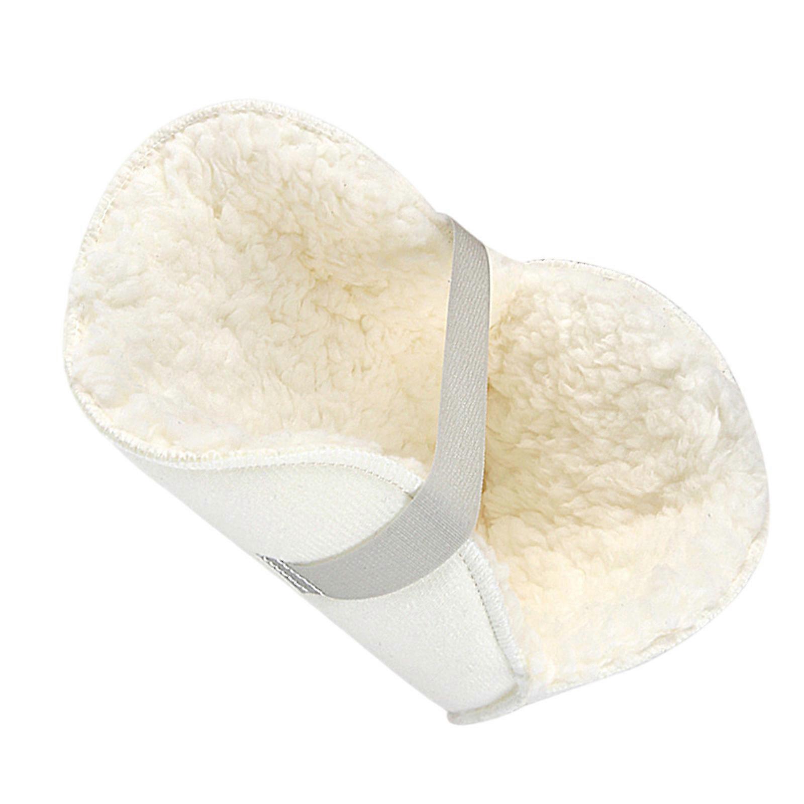 Breathable Ankle Support Sleeve Heel Support Pad For Post Operation Recovery Thermal Foot Protector Comfortable  Cream Universal code