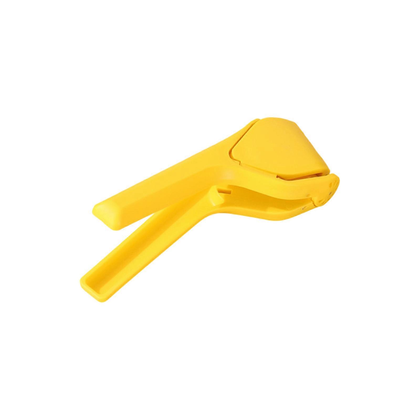 Multipurpose Hand Juice Extractor Portable Hand Operated Citrus Squeezer Kitchen Tool For Vegetable Extraction  Yellow