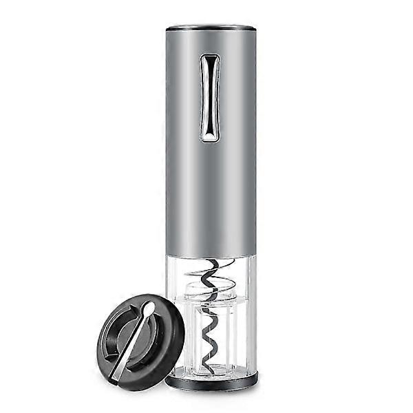 Stainless steel electric corkscrew, portable and rechargeable corkscrew