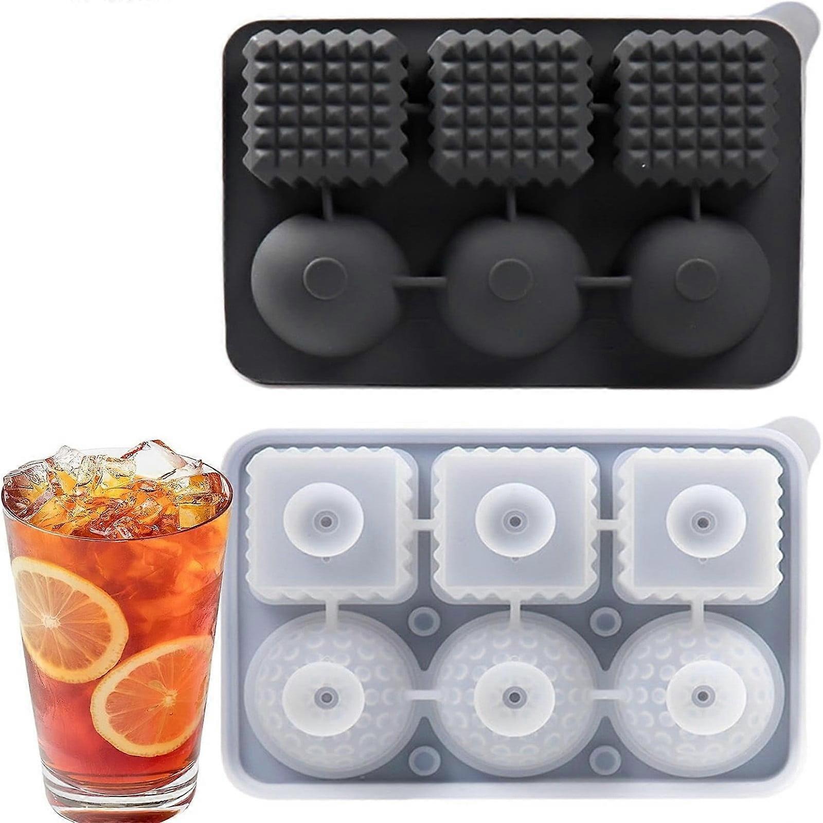 Ice Cubes Mould Large Ice Cube Trays For Portable Ice Cube Maker For Drinks Reusable Ice Cube Moulds Slow Melt Ice Cube Trays