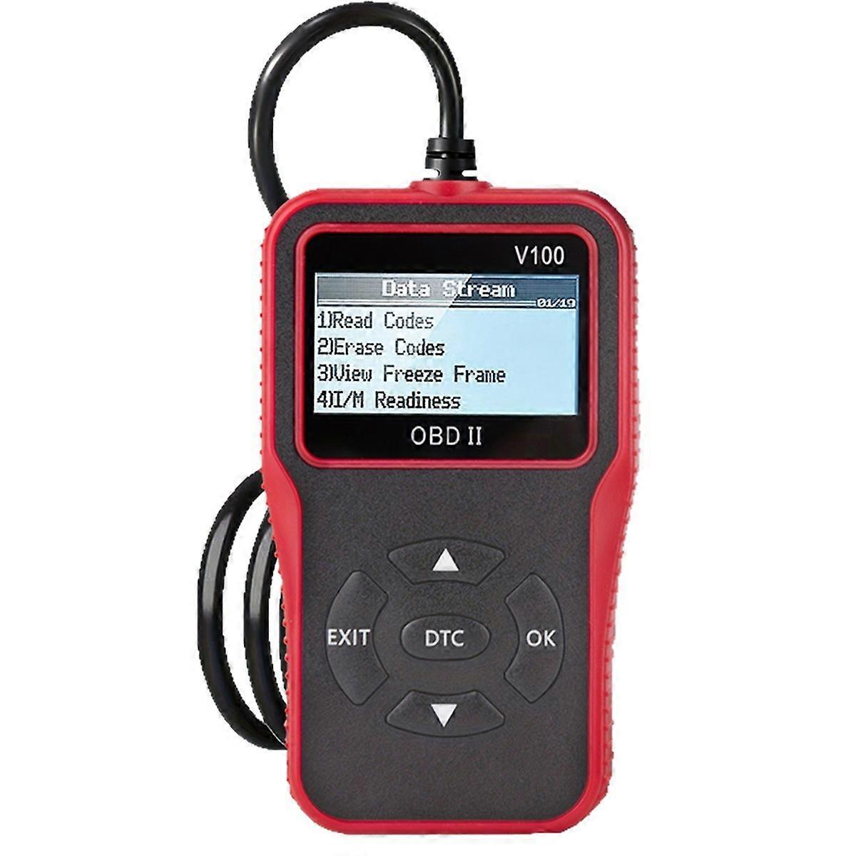 Car Obd2 Diagnostic Scanner Code Reader Can Diagnose All Obd Ii Protocol Cars Since 1996 Scan Tool