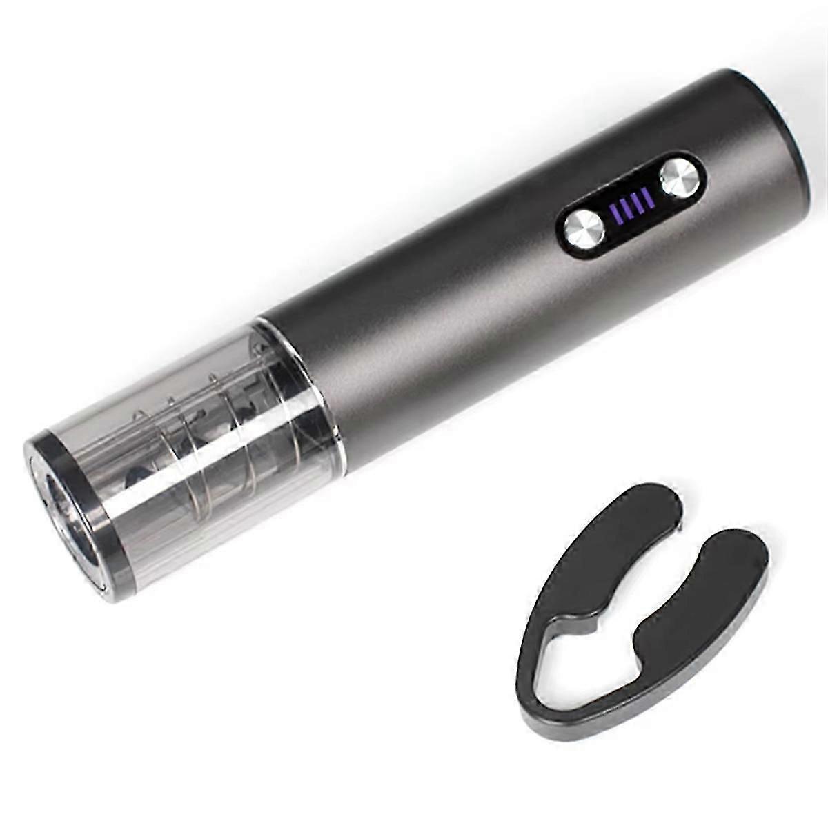 Rechargeable Electric Wine Opener Set - Automatic Corkscrew with Foil Cutter, Ideal for , Bar, Kitc