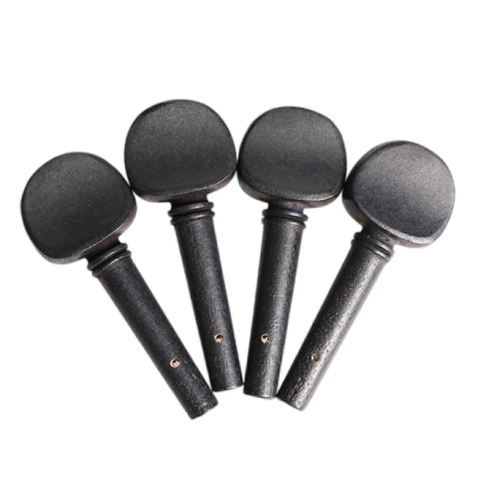 Violin Pegs Tuning Pegs Wood Peg Violin Part Tuning for Violin Tuning Peg Violin Replacement Accessory Violin Tuners  S