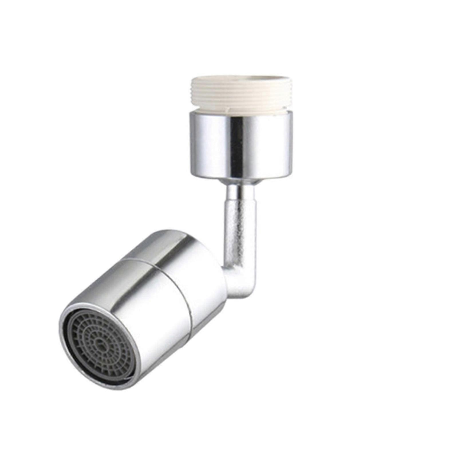 Universal 1080 Degree Rotatable Faucet Aerator Extender Plastic Splash Filter Faucets Bubbler Nozzle Robotic Arm 2 Modes Faucet ,Easy to Install