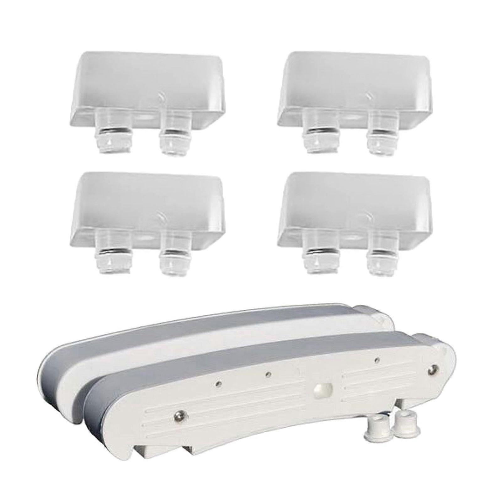 Pool Cleaner Part Kit with AXV417WHP Pod Swing AXV604WHP Bezels AXV434WHP Flap AXV414P Pod Shoes for Pool Cleaners Multicolor