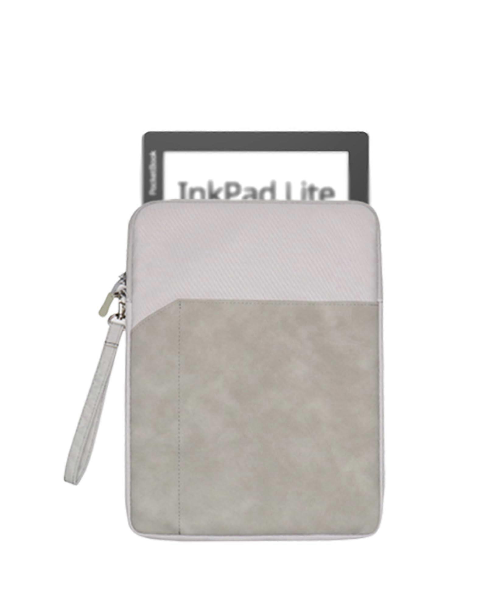 Tablet Sleeve Case for 9.7 Inch EReader, 360° WaterResistant Light Grey