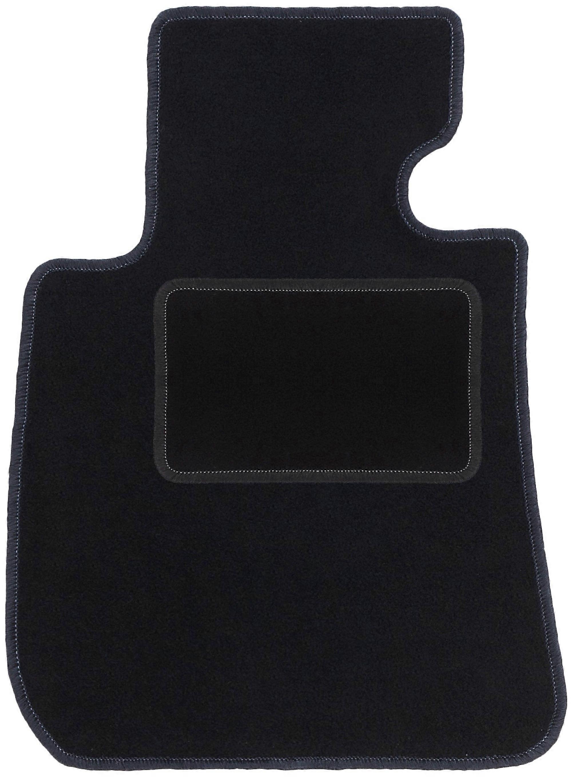 Sort førermåtte til: BMW 1 E87 hatchback (2004-2011)