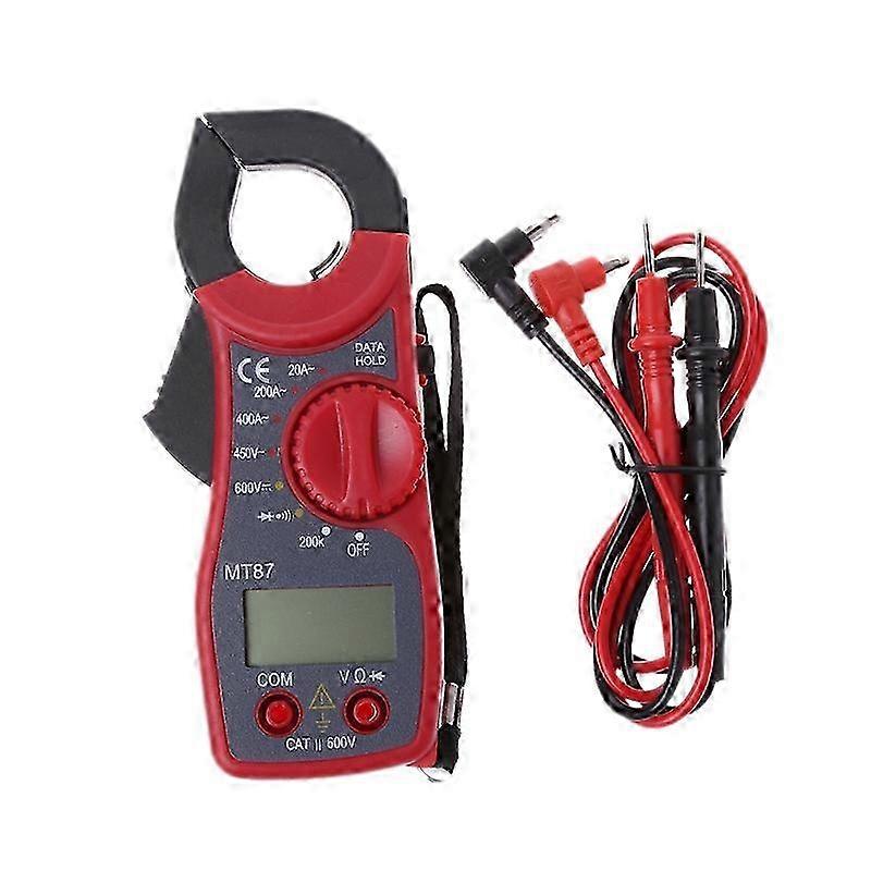 LCD Digital Voltmeter Ammeter Ohmmeter Multimeter Volt AC for DC Tester Clamp Me