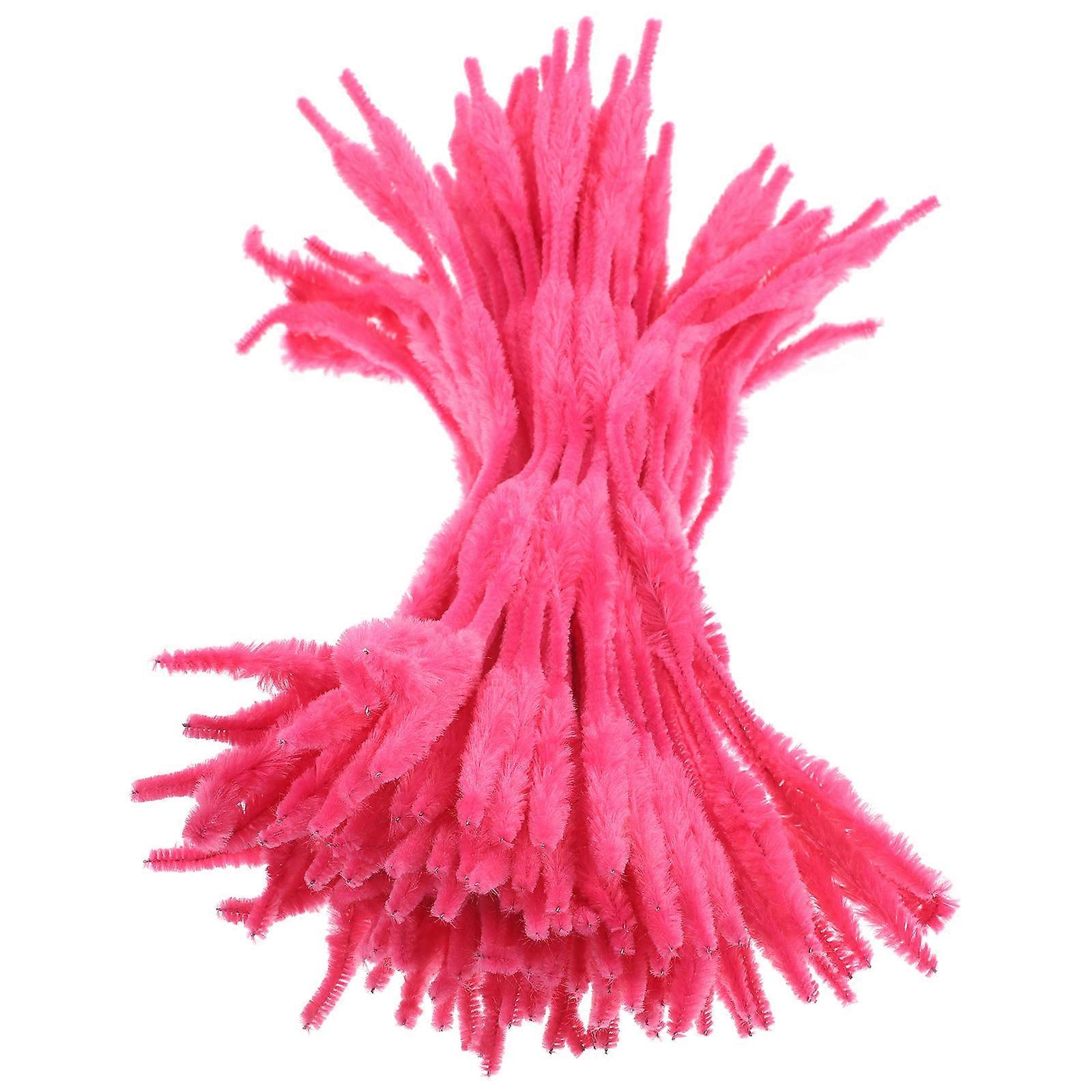 100pcs Chenille Stems for DIY Crafts Flexible Twisted Sticks Safe for Handmade and Creative Projects
