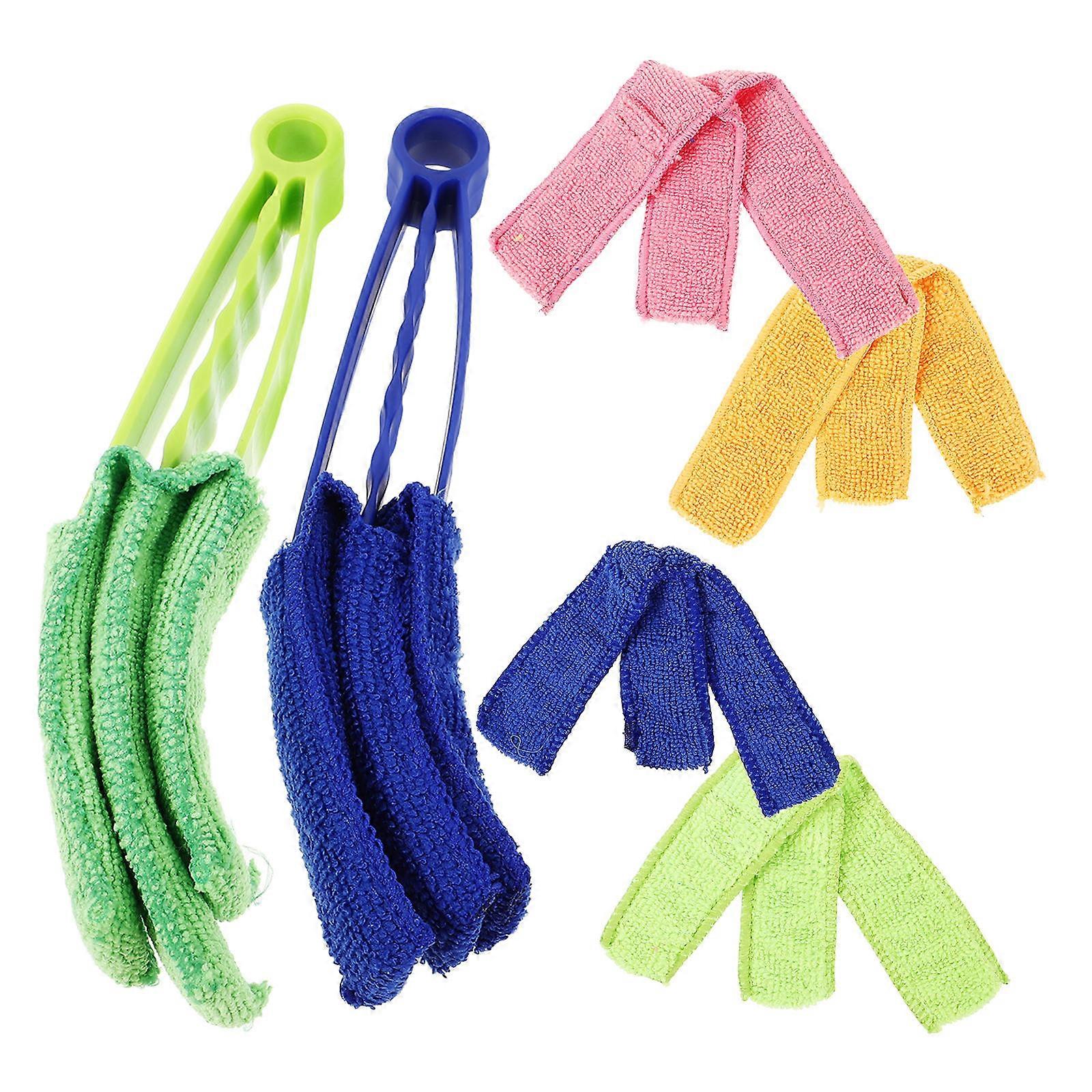 Hemoton 1 Set Window Clean Cloth Blind Duster Handheld Dusting Tool for Window Blind Cleaning