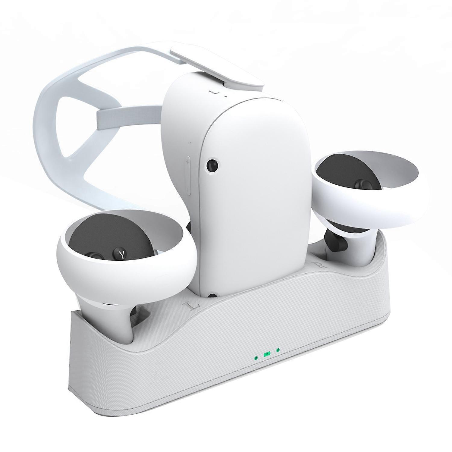 Charging Dock for Oculus Quest 2 Headset Controller,Charging Station for Meta Quest 2 Touch Controller Charger