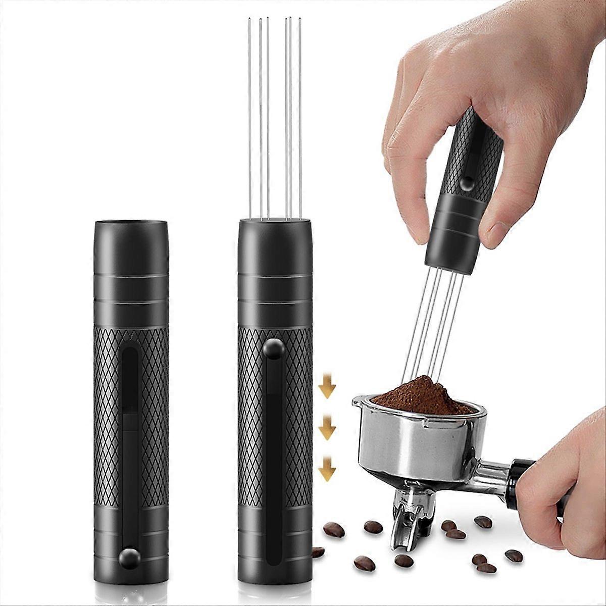 Elastisk espresso kafferører med nåle i rustfrit stål