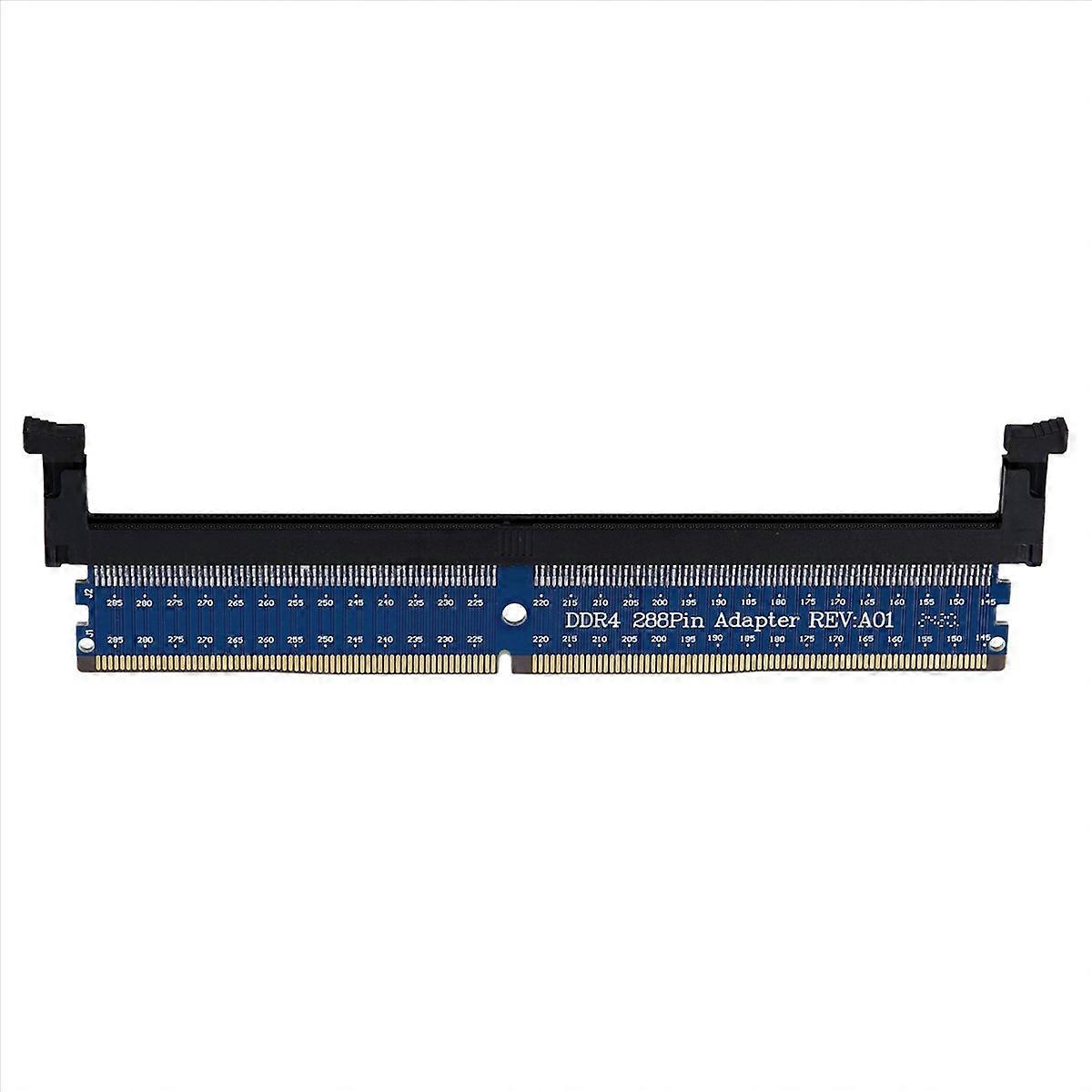 DDR4 288Pin DIMM Adapter Riser Memory Tester Memory Protection Card Card Circuit Expansion Board Raiser Card Small Ear