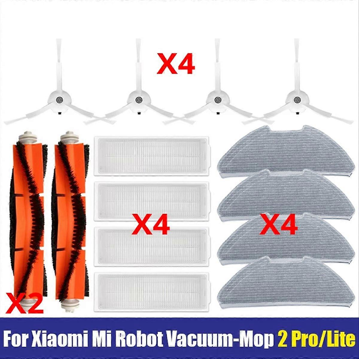 For Xiaomi Mijia Robot 2 Pro Lite Hepa Filter Main Side Brush Vacuum Cleaner Accessories