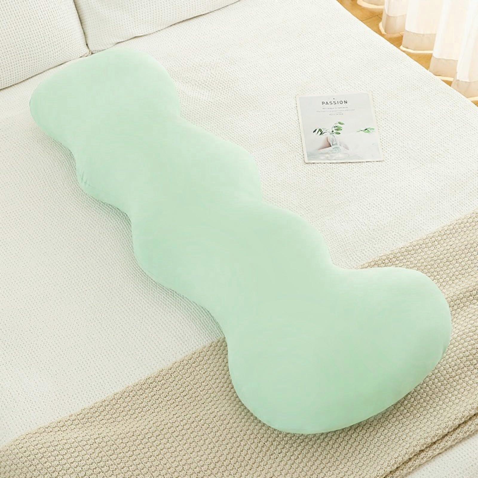 Side Sleeper Pillow with Ergonomic Leg Support, Detachable Washable Cover for Knee and Hip Alignment