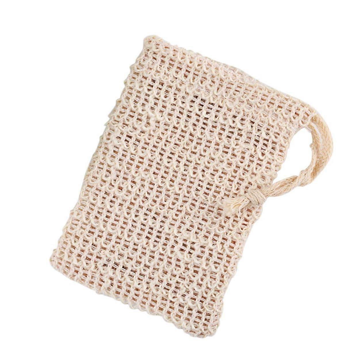 5pcs Mesh Soap Saver Bag with Drawstring, Quick Dry Foaming Pouch for Rich Lather and Exfoliation