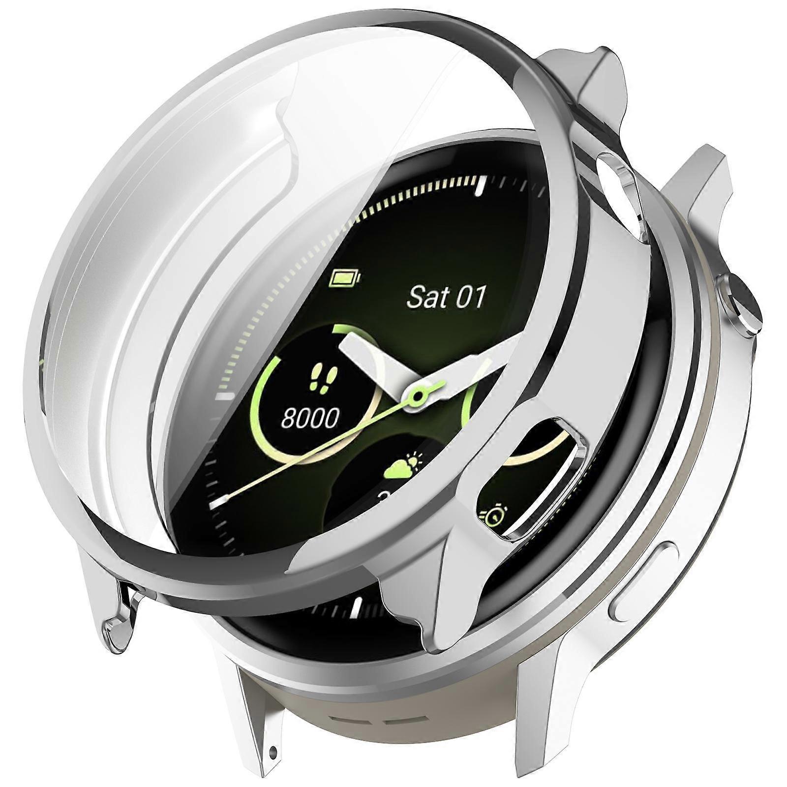 Full Coverage TPU Electroplated Watch Protective Cover