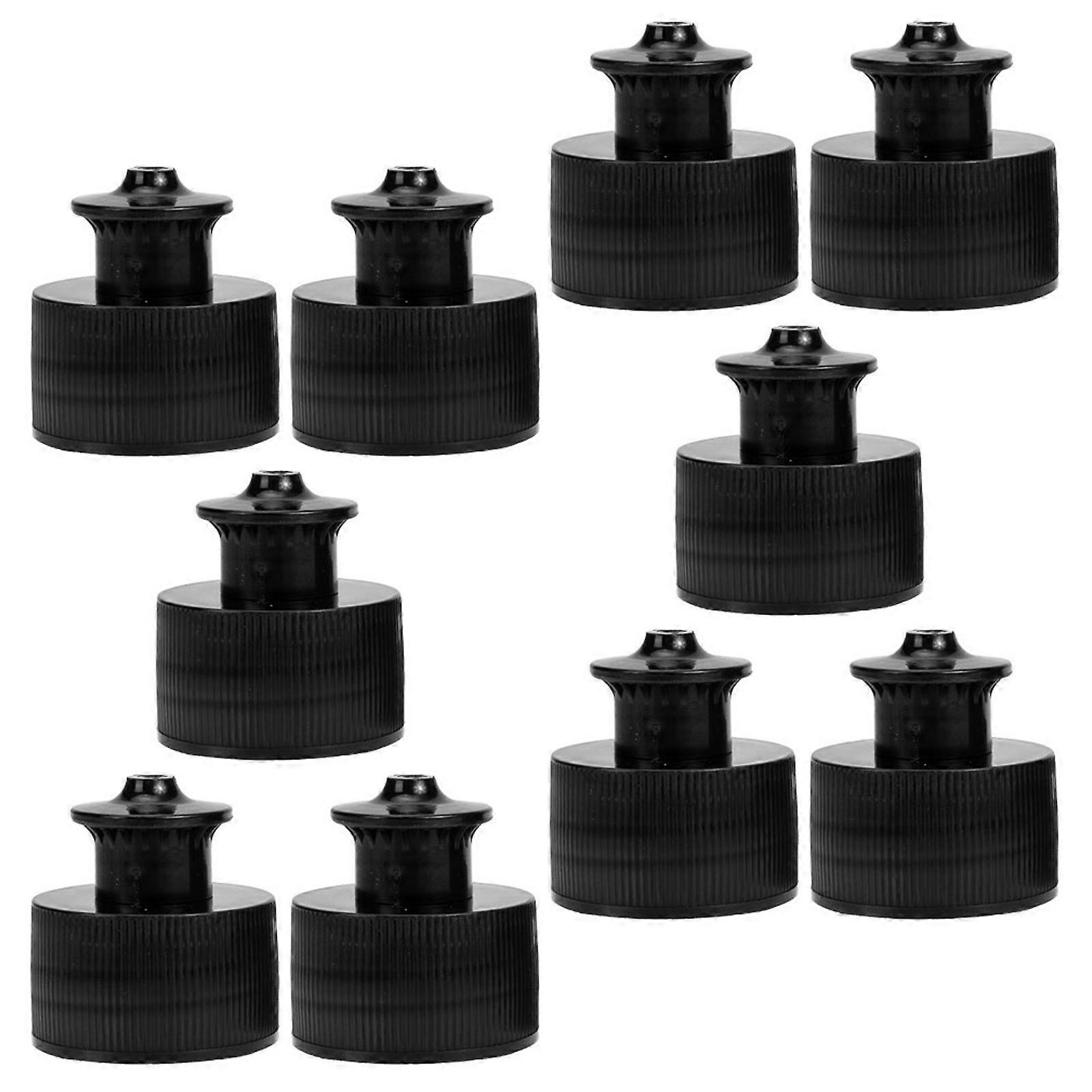 10Pcs Sports Bottle Replacement Caps Push Pull Caps Water Bottle Replacement Tops