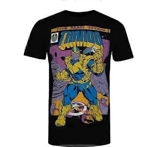 Marvel Mens Snap Thanos T-Shirt